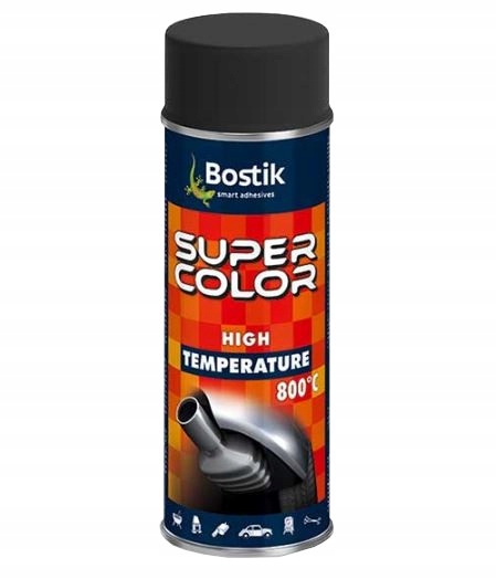 Bostik Spray wysokotemperaturowy żaroodporny antracyt 400 ml