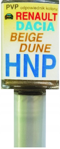 Renault Dacia Hnp Beige Dune Lakier Samochodowy Zaprawka Do Rys 10 ML Ara