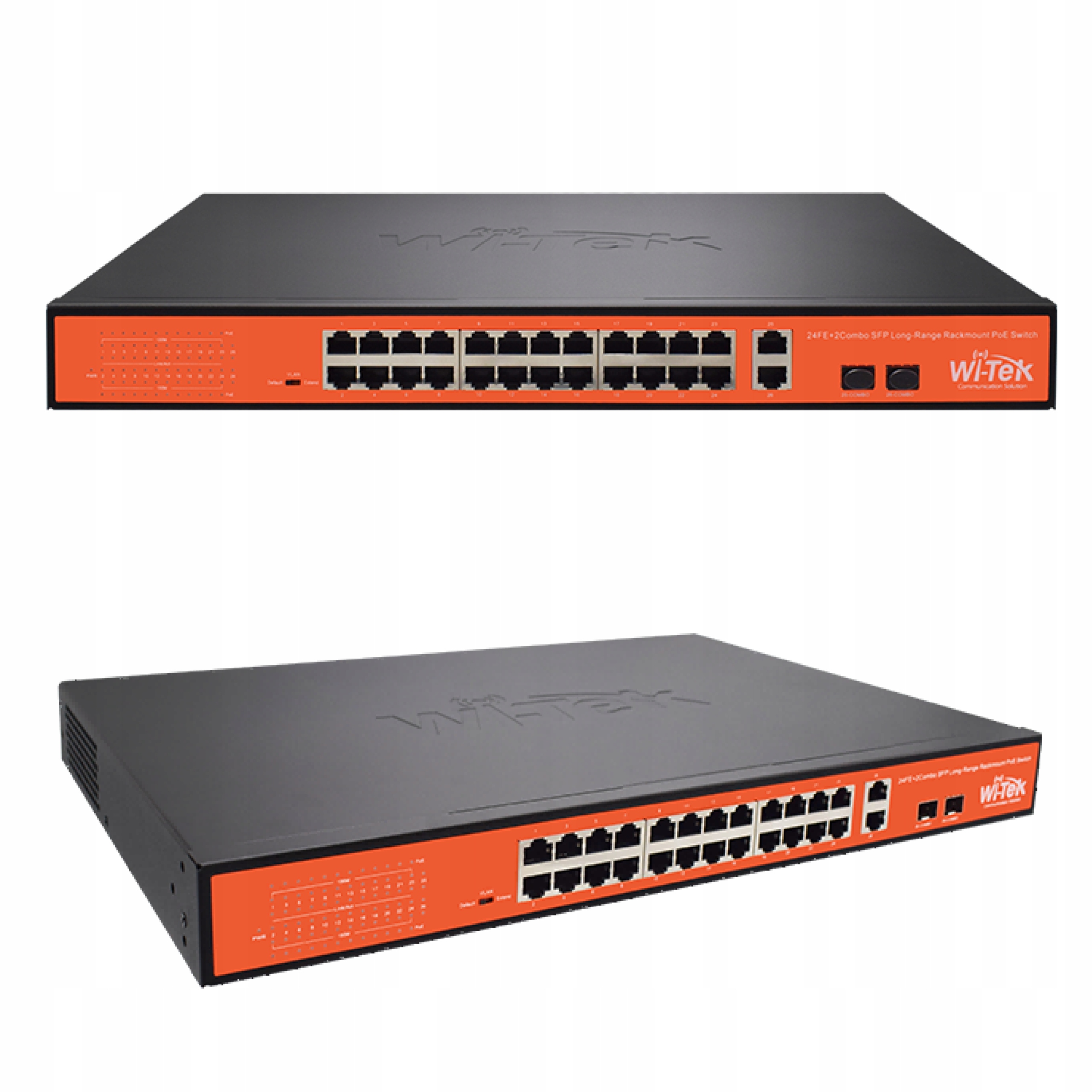 Wi-Tek Nezařízený Switch 24-Port PoE WI-PS526GV
