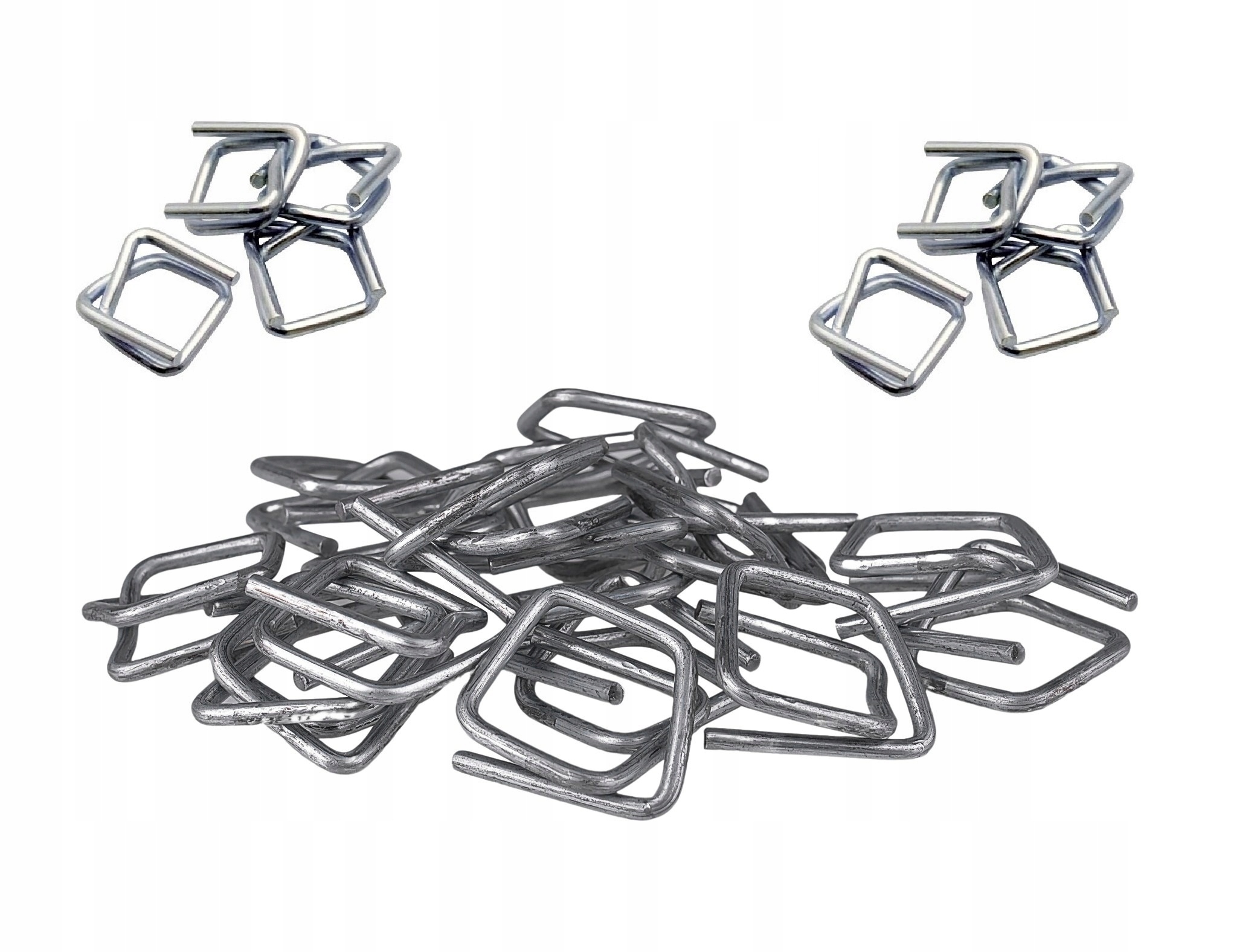 19 mm Zapinky Drátěné sponky kovové Pro Palety Pásky Pp 1000 ks drát