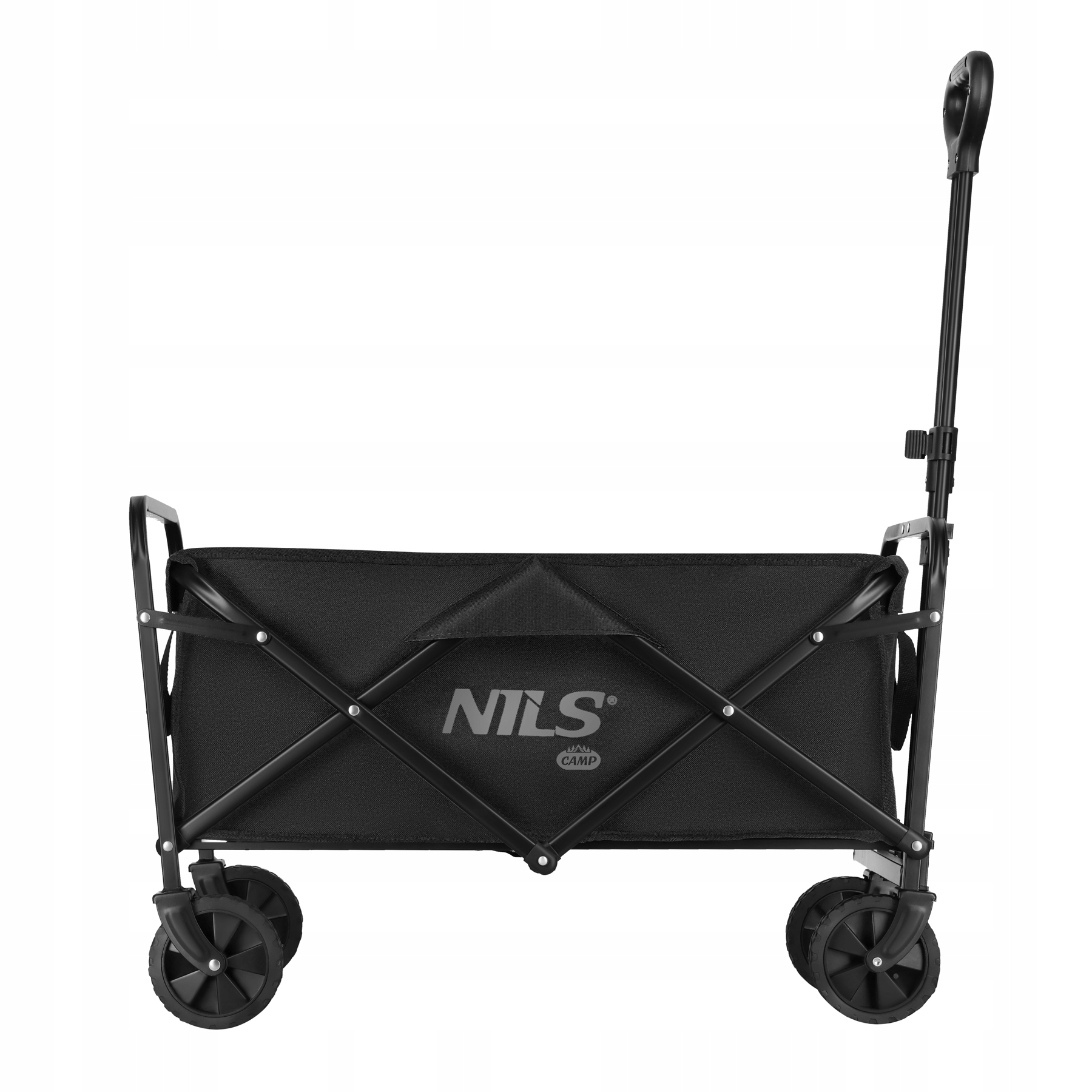 Skládací turistický vozík Nils Camp NC4306 Plážový přepravní vozík černý
