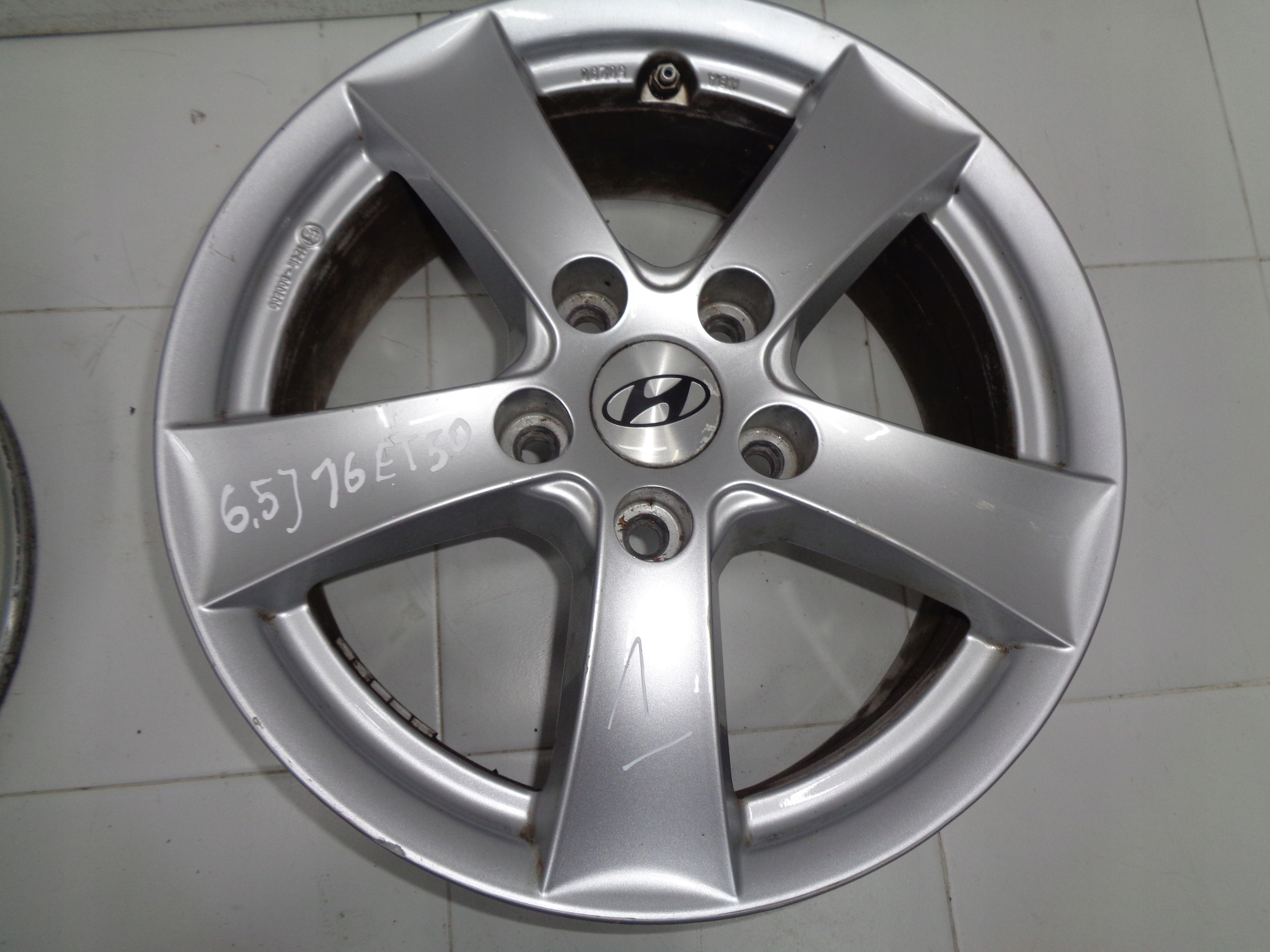 HYUNDAI I30 III disk hliníkový R16 6,5J ET 50