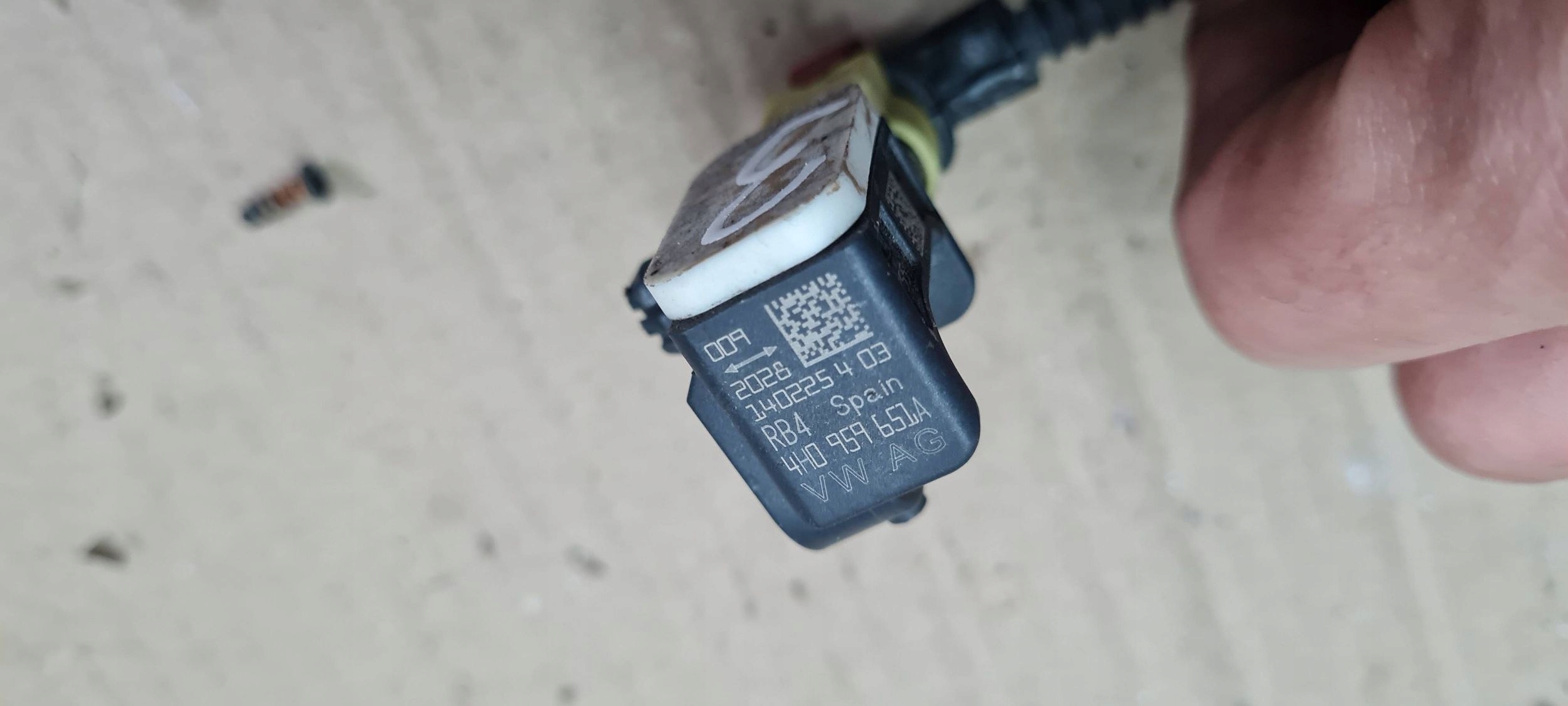 A6 C7 4G impact sensor KOSTKA 4H0959651A A7 4G S7