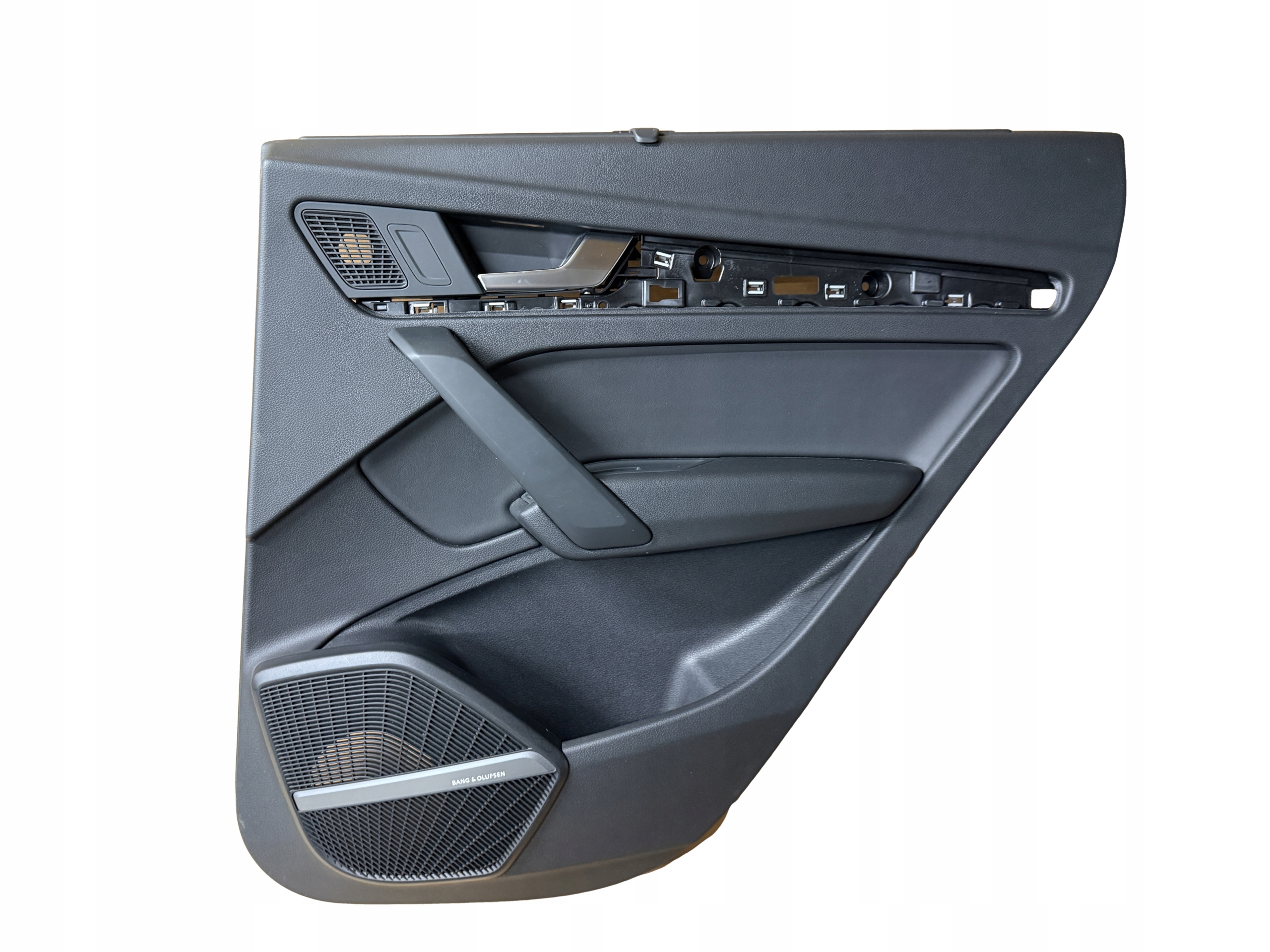 AUDI Q5 80A upholstery side door right rear part leather blinds