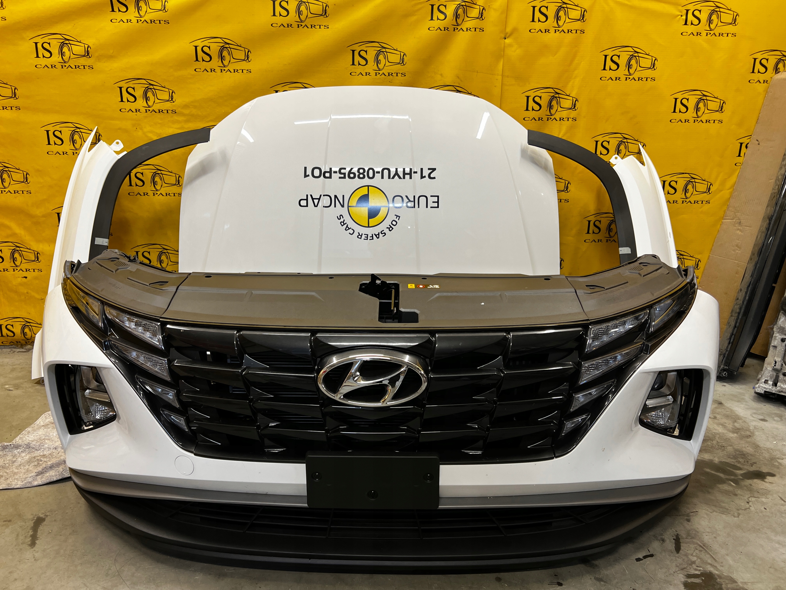 KOMPLETNY PRZÓD ZDERZAK PAS CHŁODNICE MASKA LAMPY HYUNDAI TUCSON IV