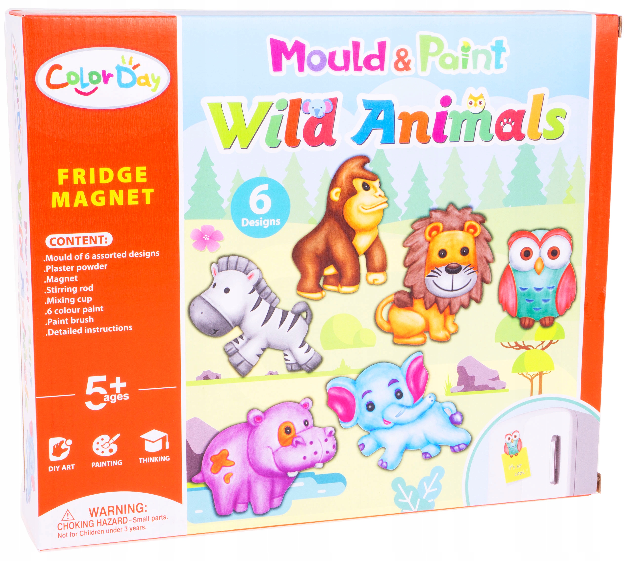 

Gipsowe Magnesy Na Lodówkę Zwierzęta Zrób To Sam