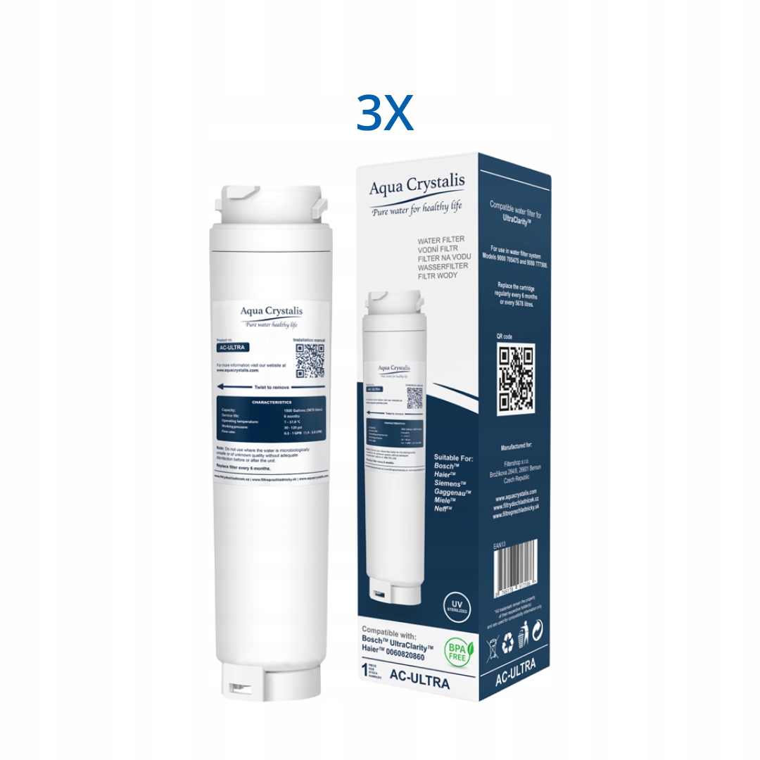 Vodní filtr Aqua Crystalis Ac-ultra (náhrada filtru UltraClarity 90000771