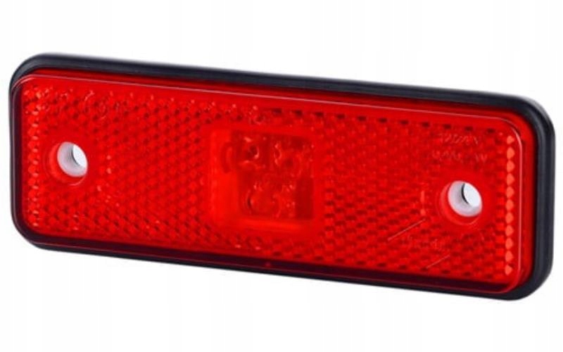 LAMPA OBRYSOWA LED CZERWONA