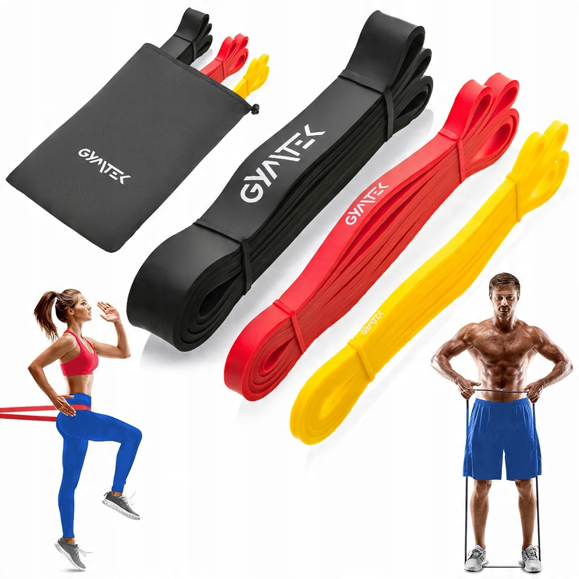 

Zestaw Gum Oporowych Taśm Do Ćwiczeń Fitness