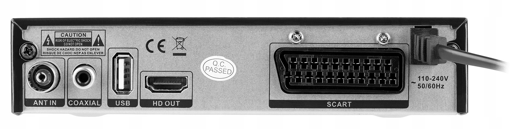 Dekoder DVB-T2 H.265 HEVC Tuner Telewizji Cyfrowej Naziemnej Cabletech Marka Cabletech