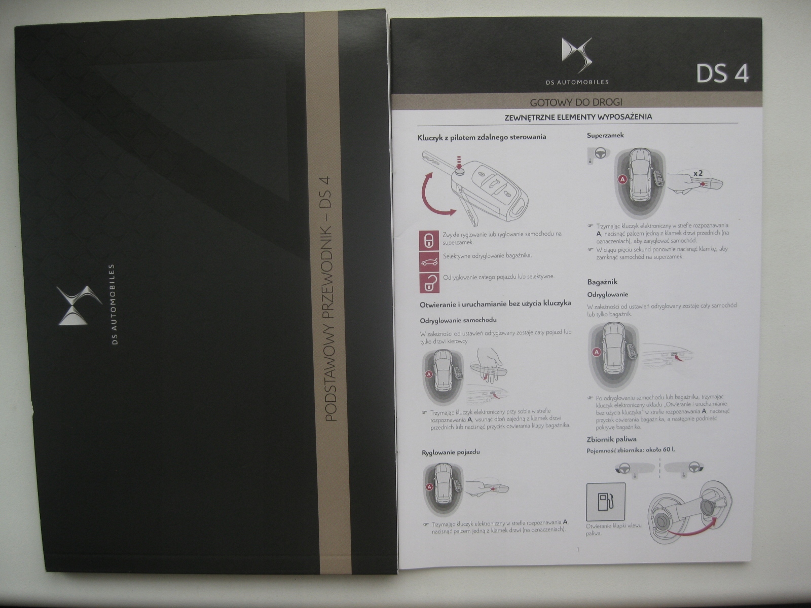 DS 4 польське керівництво по експлуатації DS4 2015-2018 orig
