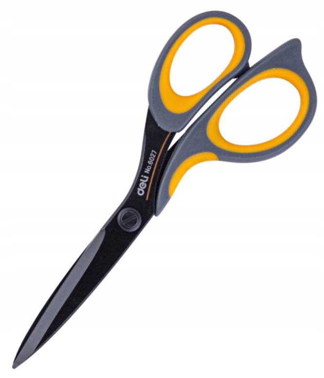 Nożyczki biurowe 6027 Deli 17,5 cm OSTRE TRWAŁE EAN (GTIN) 6921734960276