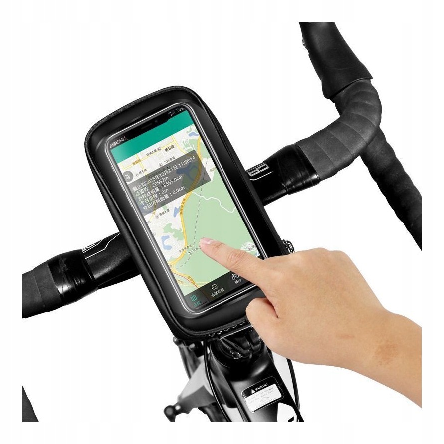 Sakwa rowerowa Wildman E1 1L na kierownicę czarna