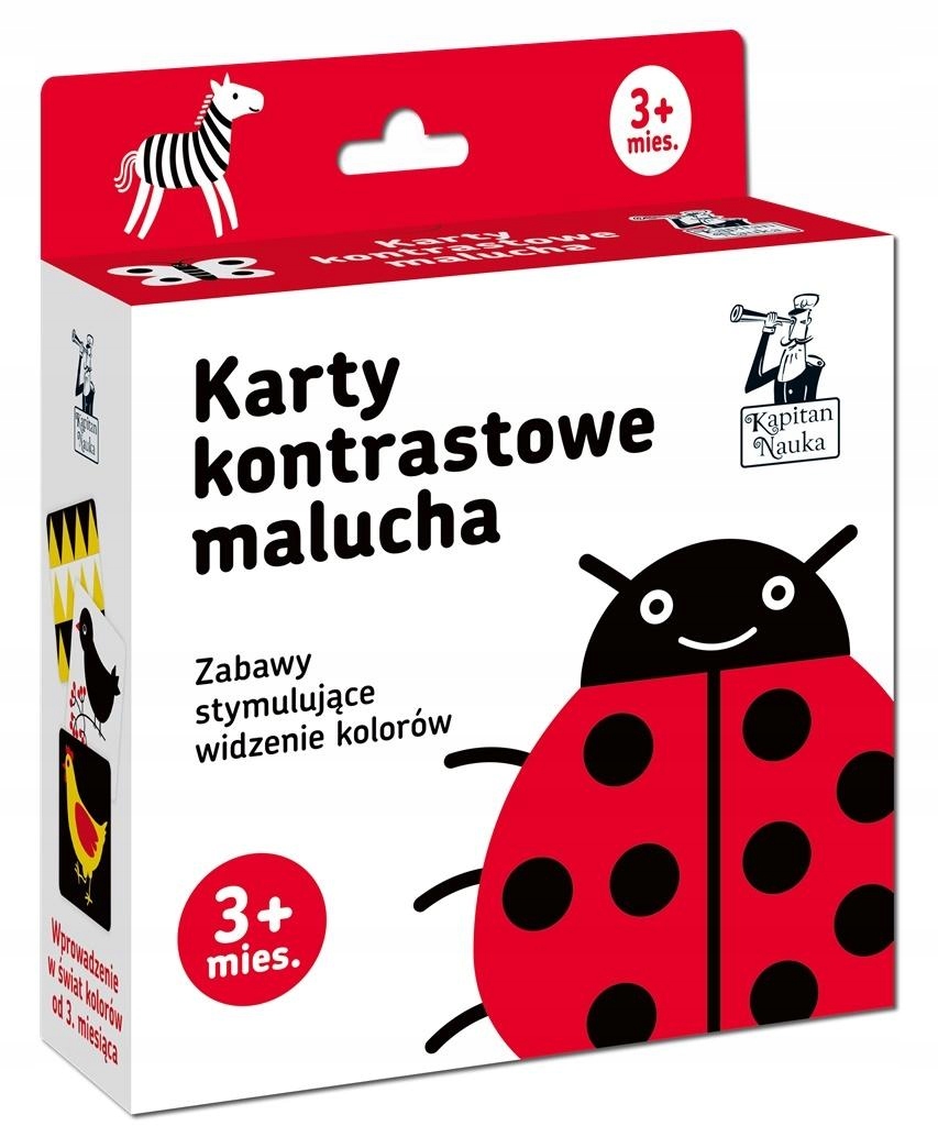 

Kapitan Nauka. Karty Kontrastowe Malucha Barbara..
