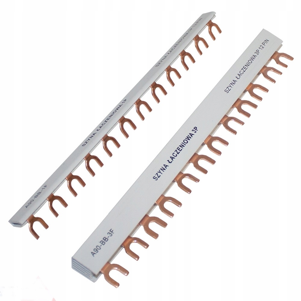 

Szyna łączeniowa 1 fazowa Typ-u 10mm2 12 modułów