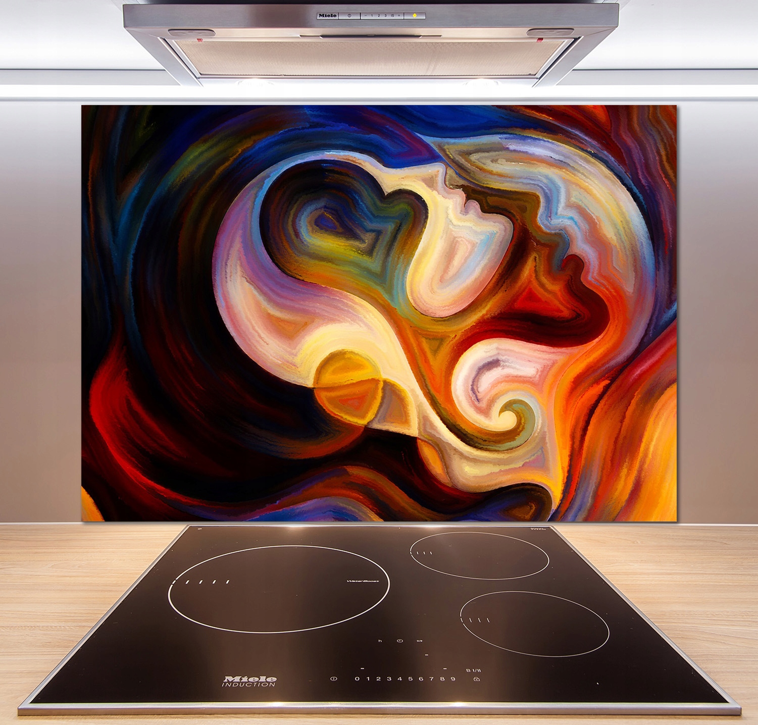 

Panel dekor szkło Abstrakcja 100x70 cm + Klej