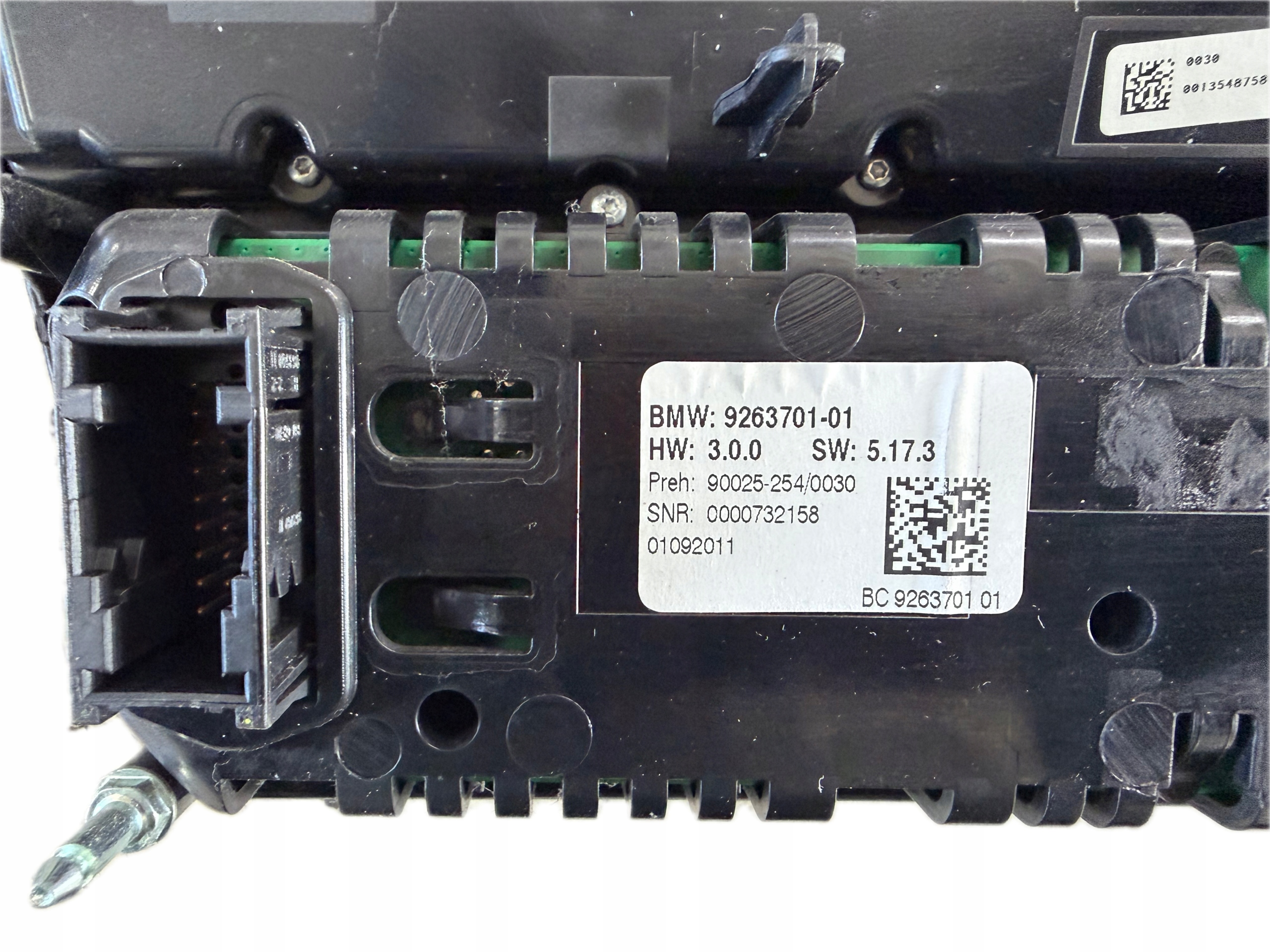 Unite commande clima Bouches buses BMW F01 9263701