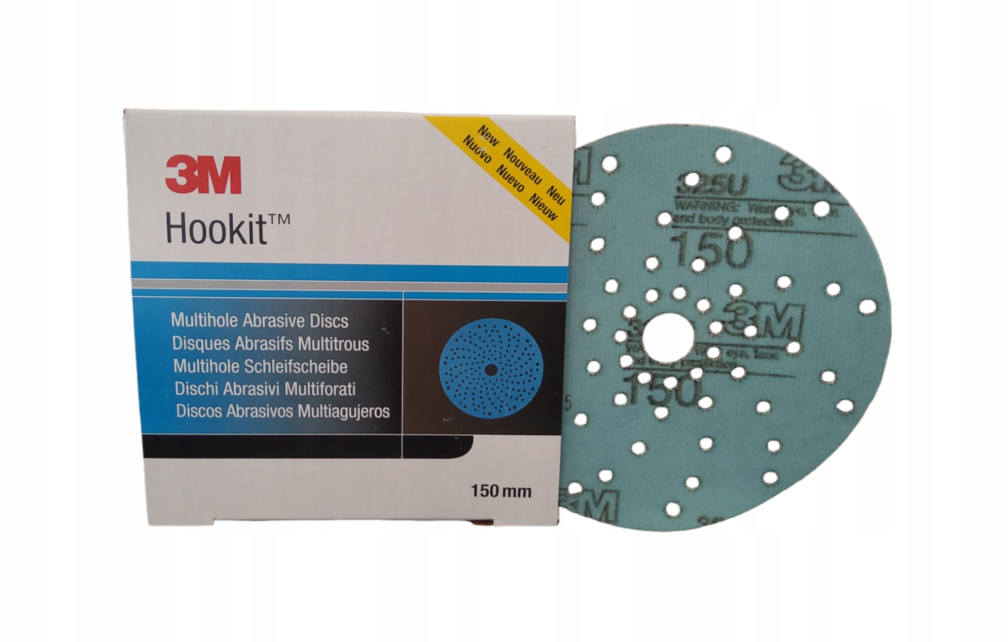 3M Brúsny disk Hookit 51374 viacotvorový 325Un 150 mm P 150 100ks