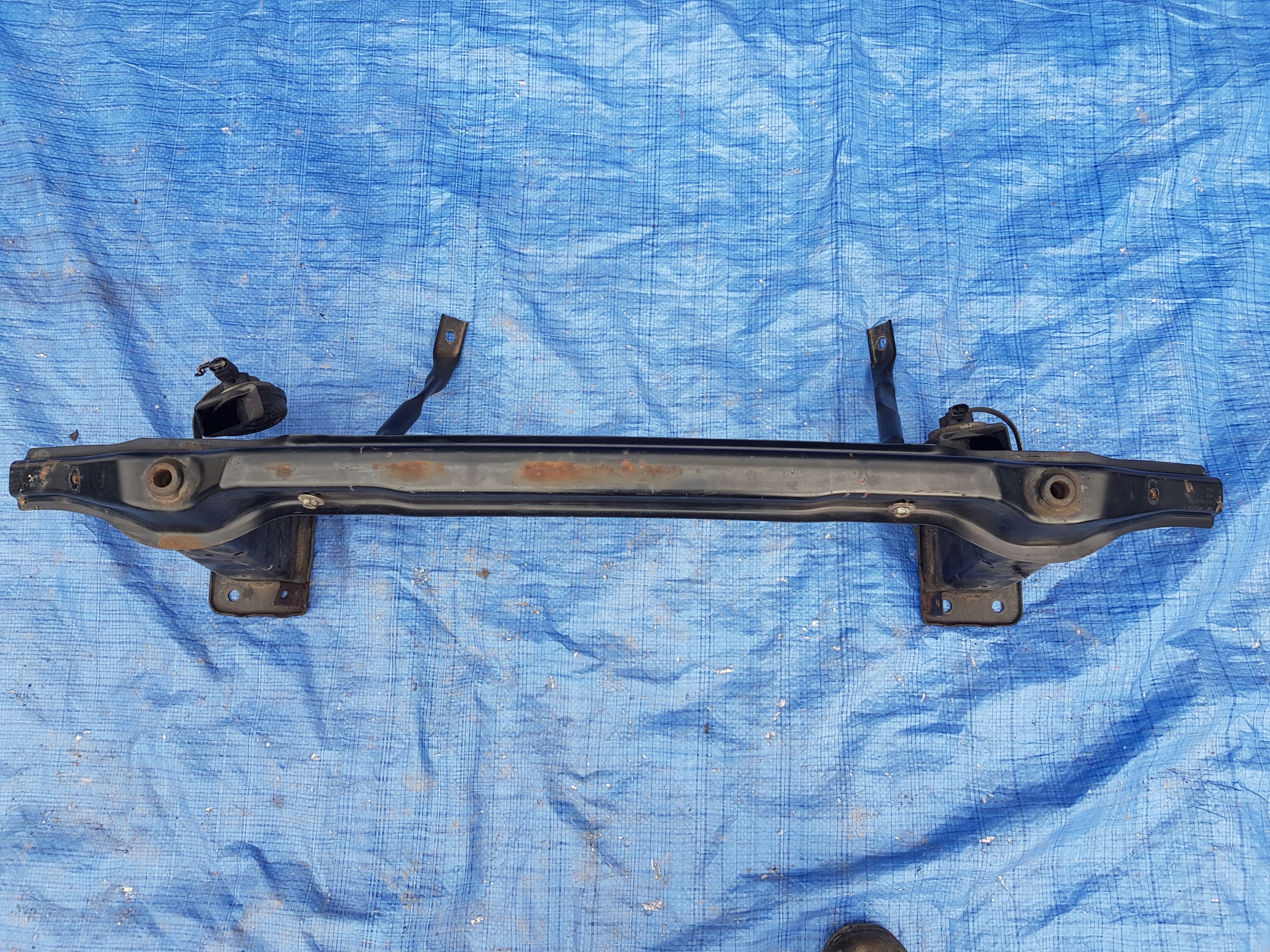 pillar bumper support rear part rear BMW X5 E70 7165458