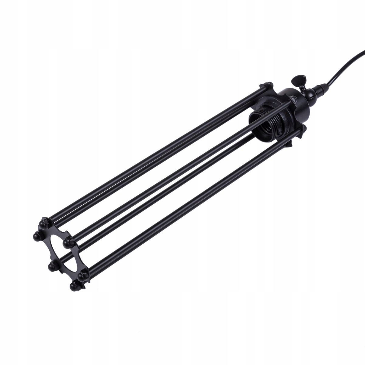 

Lampa wisząca Retro Loft czarna E27 Led Abigali