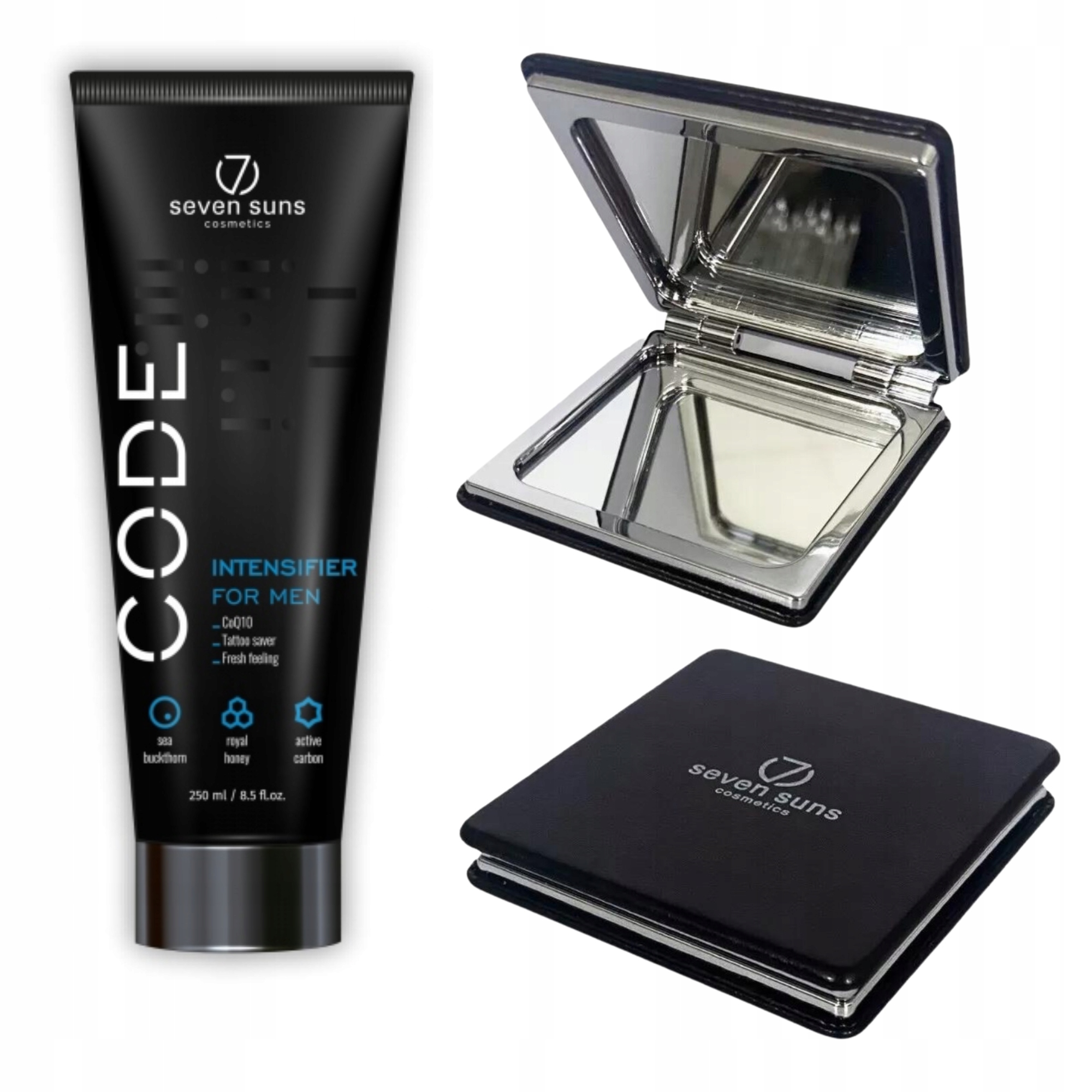 7suns Code akcelerátor pro muže 250 ml dvojité zrcátko Bonus