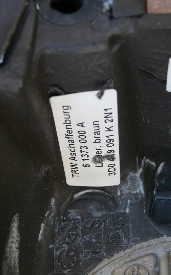 lenkrad BRAZ VW PHAETON 02-05 3D0419091K