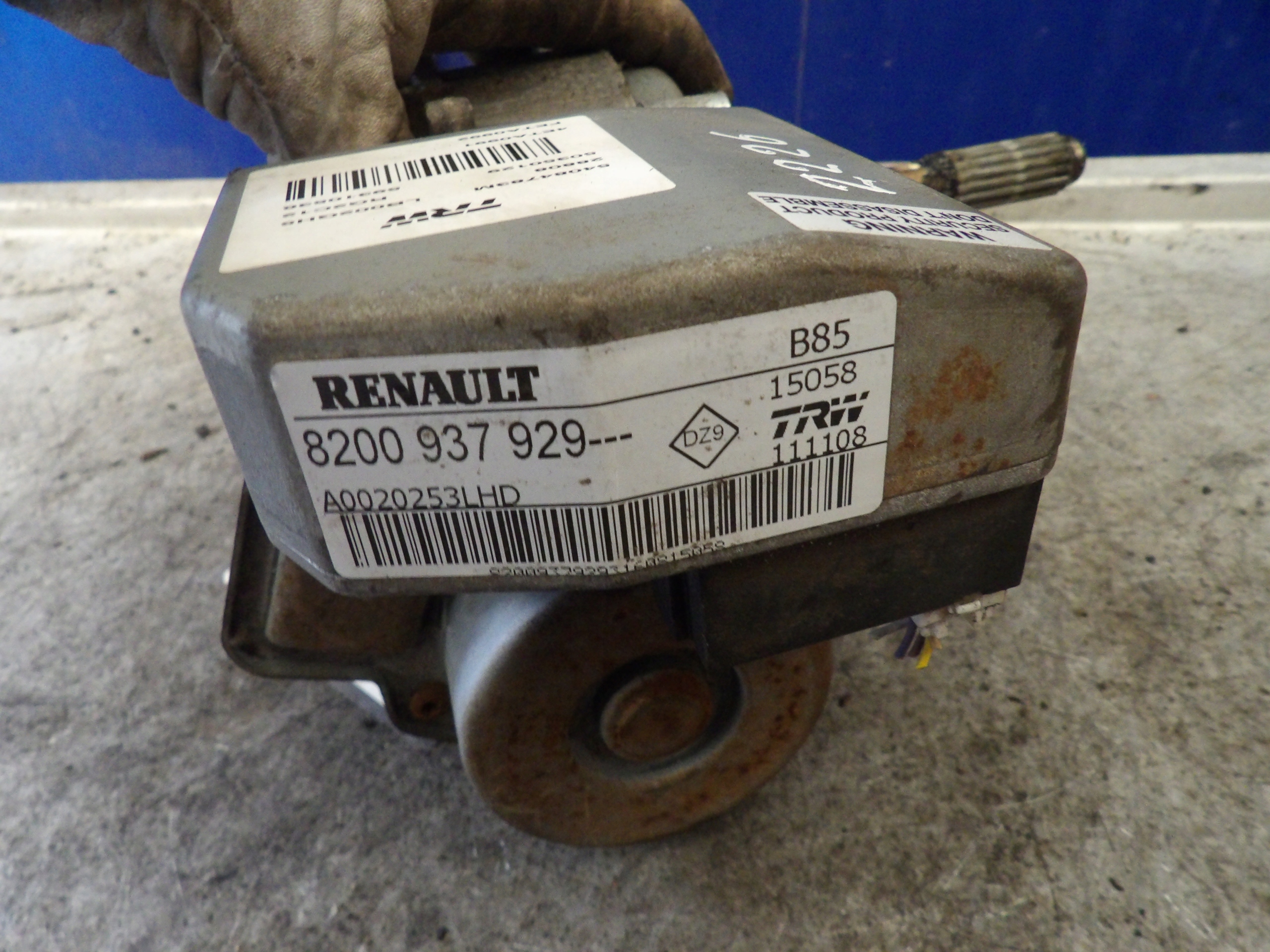 Renault Clio III electrics control 8200937929 54084783M 50350129
