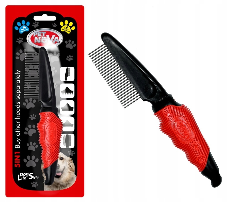 

Pet Nova Zgrzebło Grzebień do długiej sierści 7cm