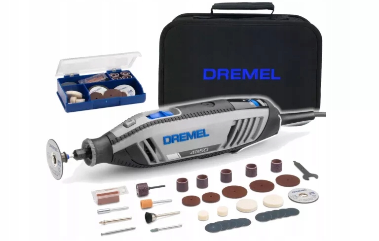 Szlifierka Wielofunkcyjna Dremel 4250 35 Akcesoriów Torba Ochronna