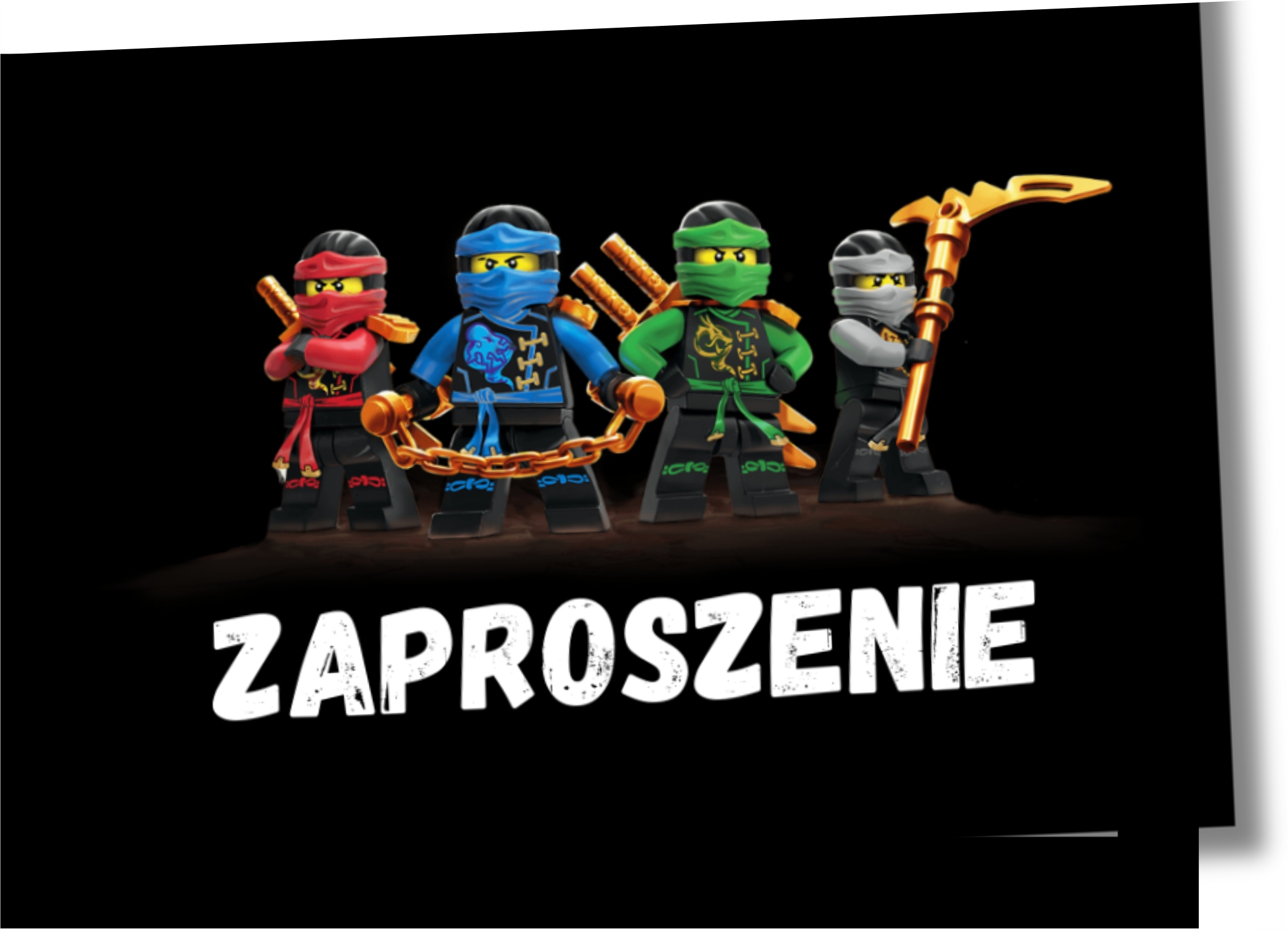 ZAPROSZENIA URODZINOWE BAJKI GRY 15x10cm