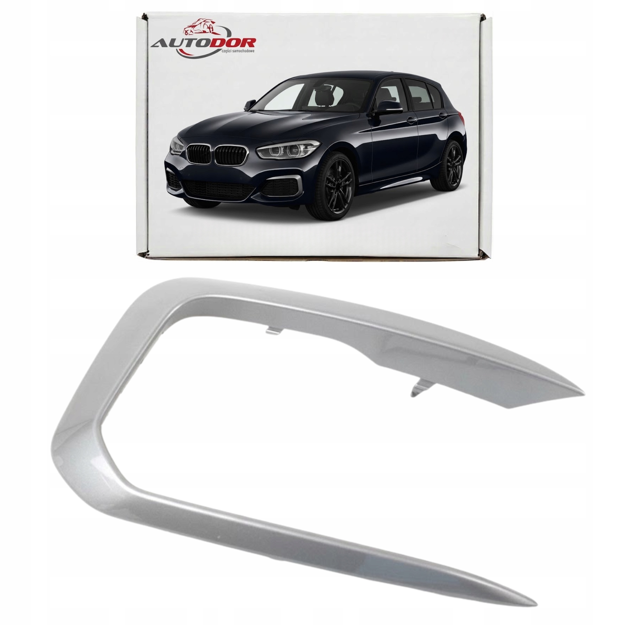 Bmw F20 F21 LCI M-paket Mřížka Atrapy Rámeček Nárazníku Pravý 51118070324