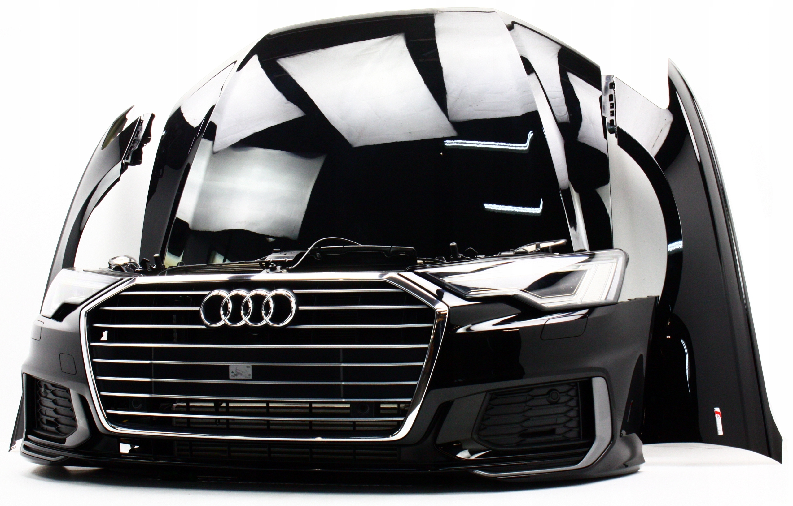KOMPLETNY PRZÓD AUDI A6 C8 4K S-LINE LY9T MASKA BŁOTNIK ZDERZAK PAS PRZEDNI Producent części Audi OE