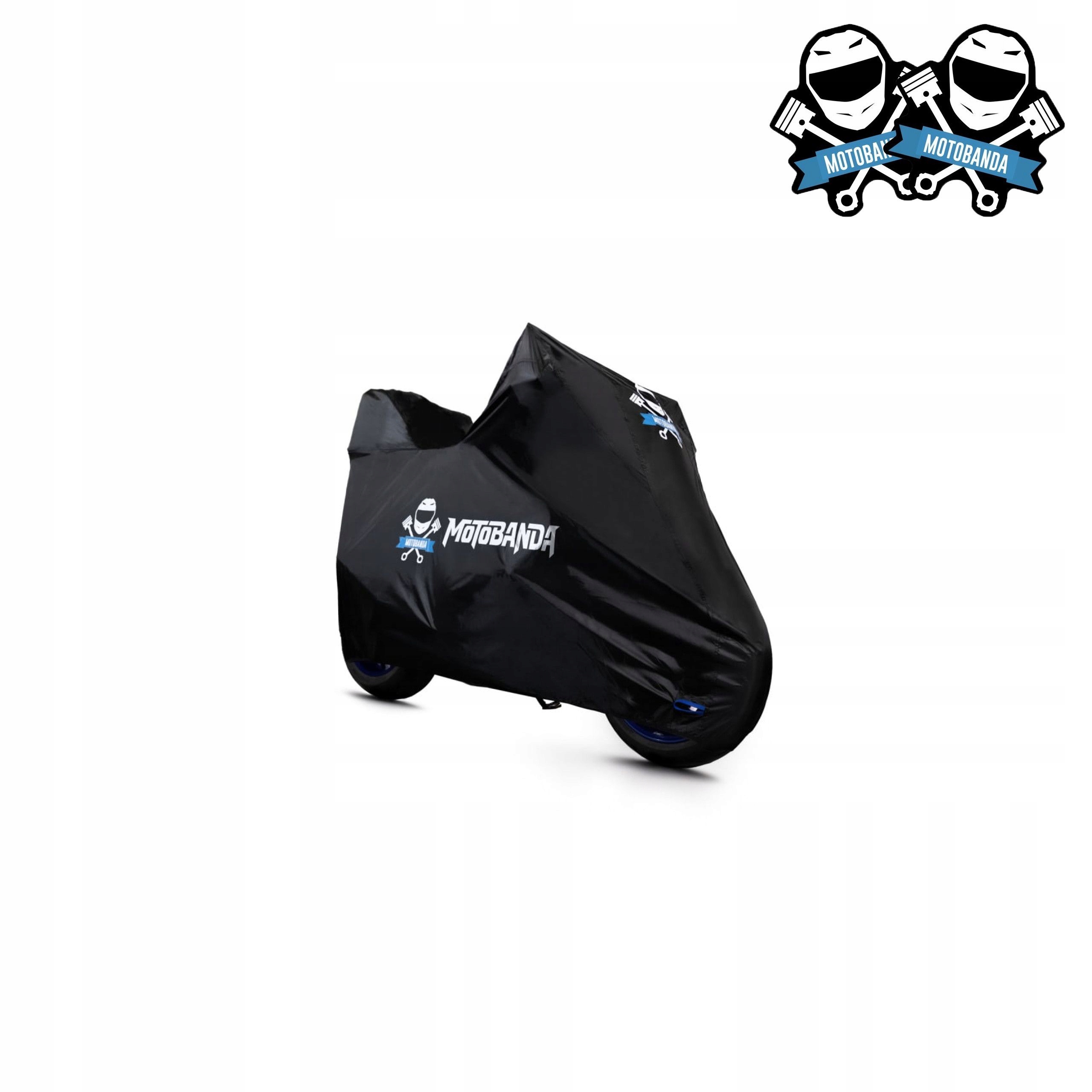 POKROWIEC NA MOTOCYKL MOTOBANDA PREMIUM Z KUFREM