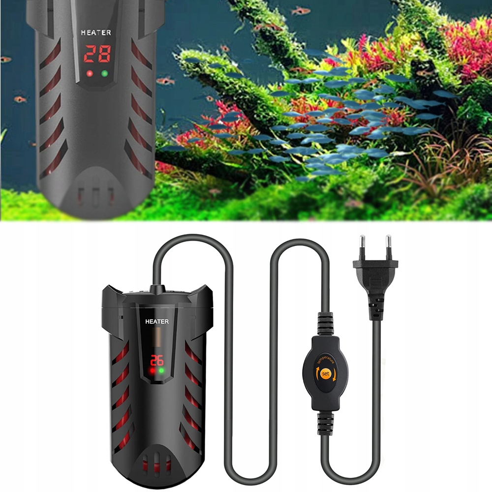 Akvarijní Ohřívač S Termostatem A Regulací Teploty 20 L 25 W