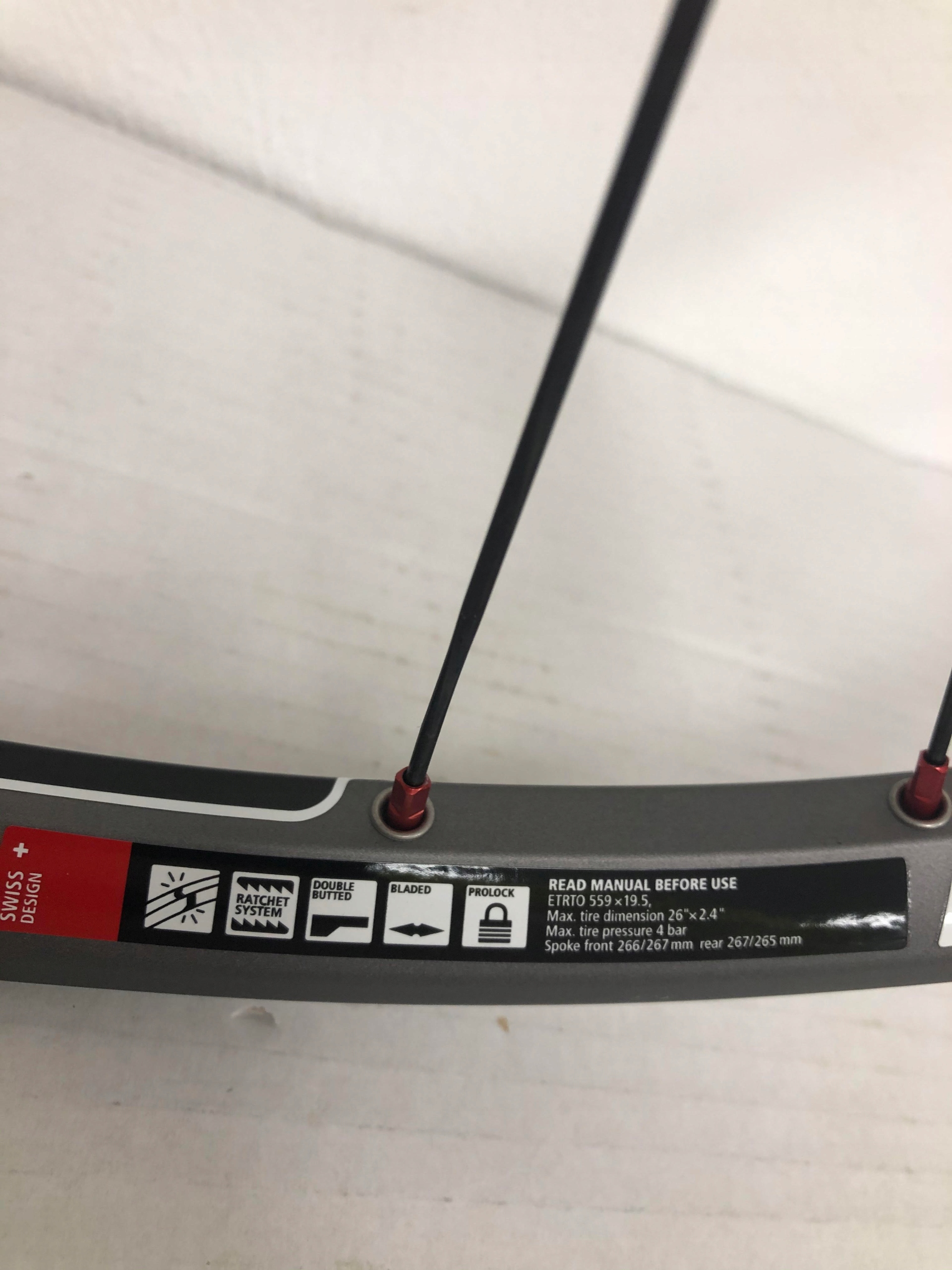 Koło mtb DT Swiss XM 1650. 26".nowe.przód Marka DT Swiss