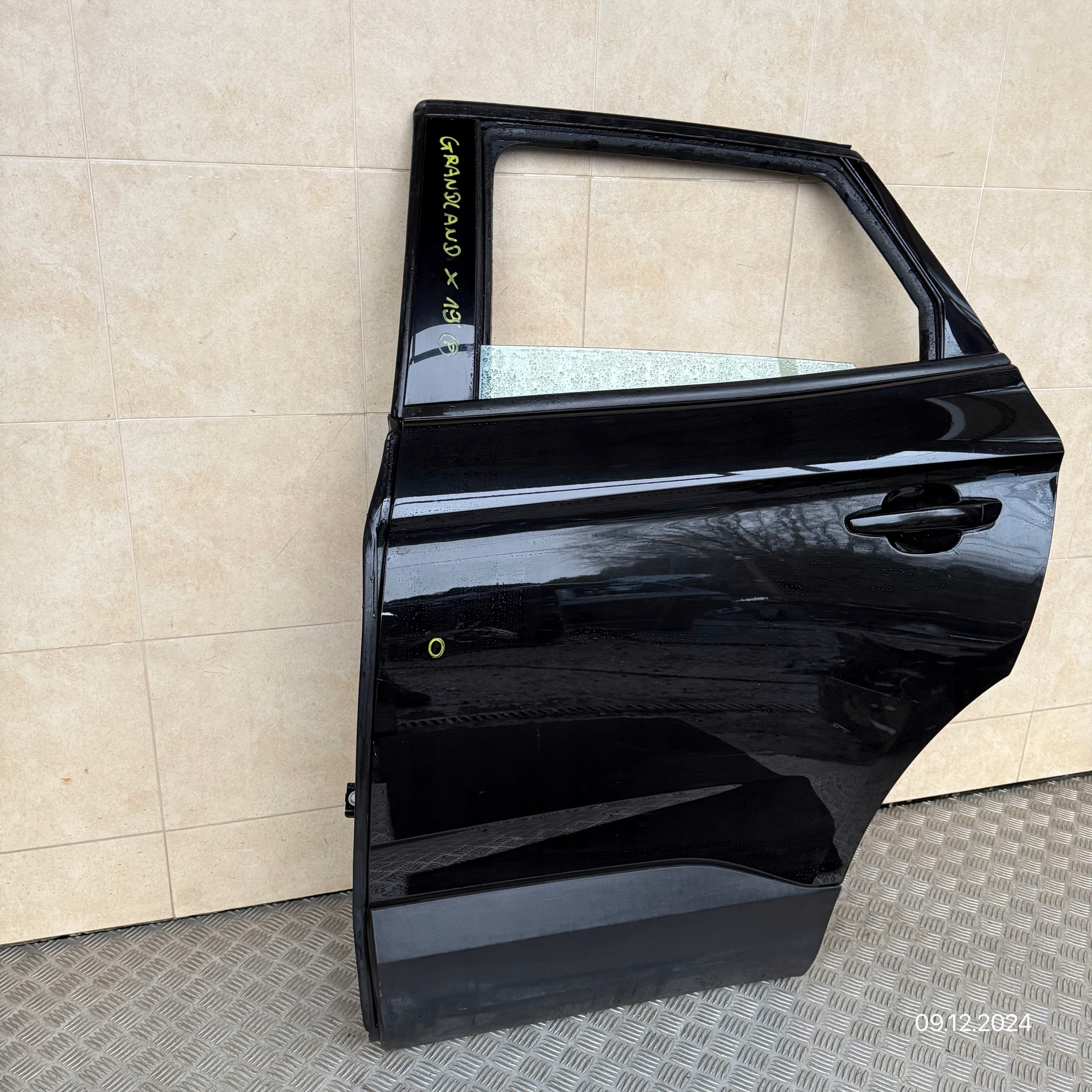 door complete rear. left OPEL GRANDLAND X 2019 ROK
