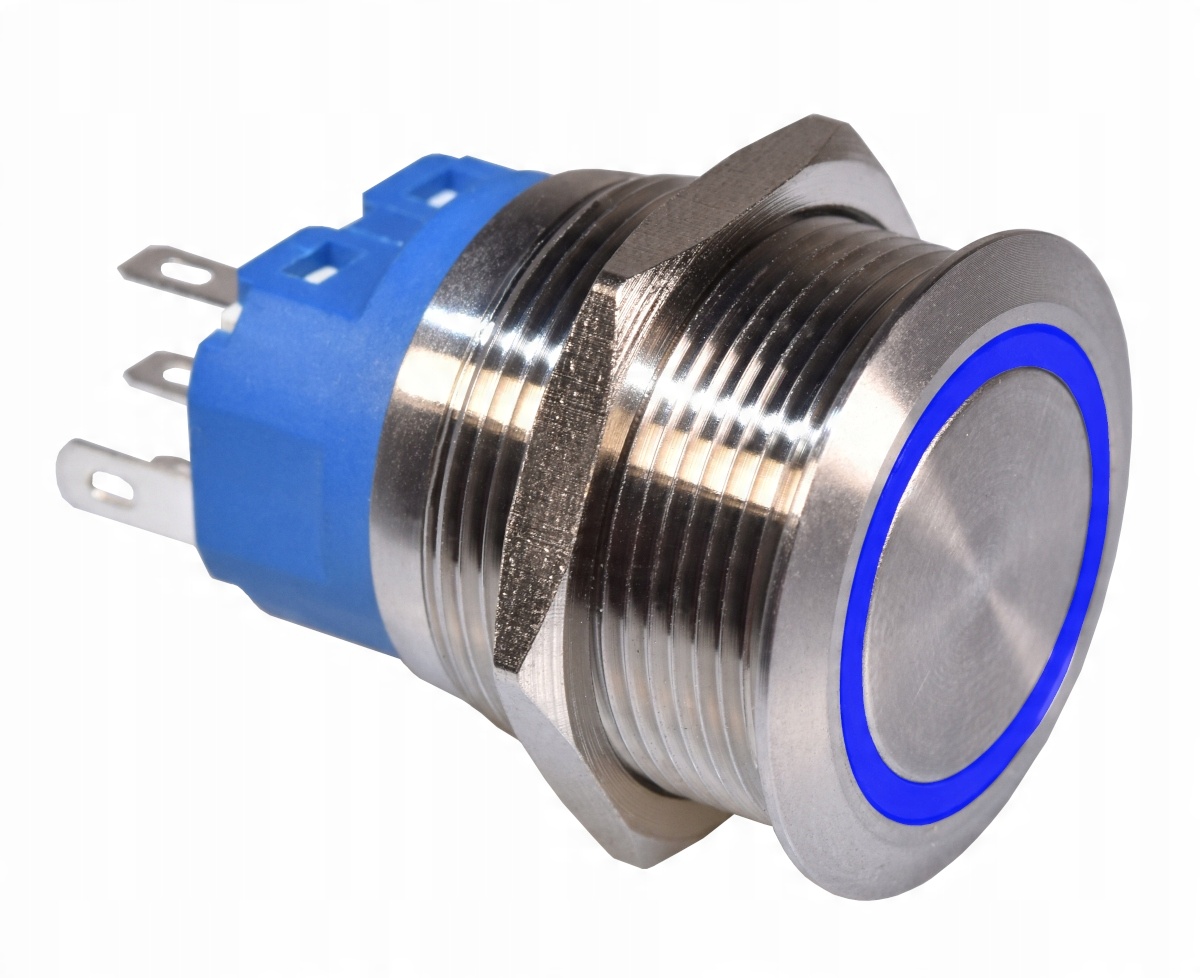 

Przełącznik wandaloodporny bistabilny 22mm niebies