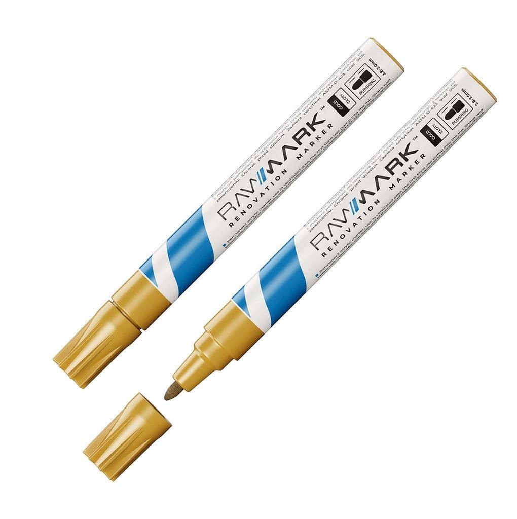 MARKER DO RENOWACJI ZŁOTY, RAWMARK