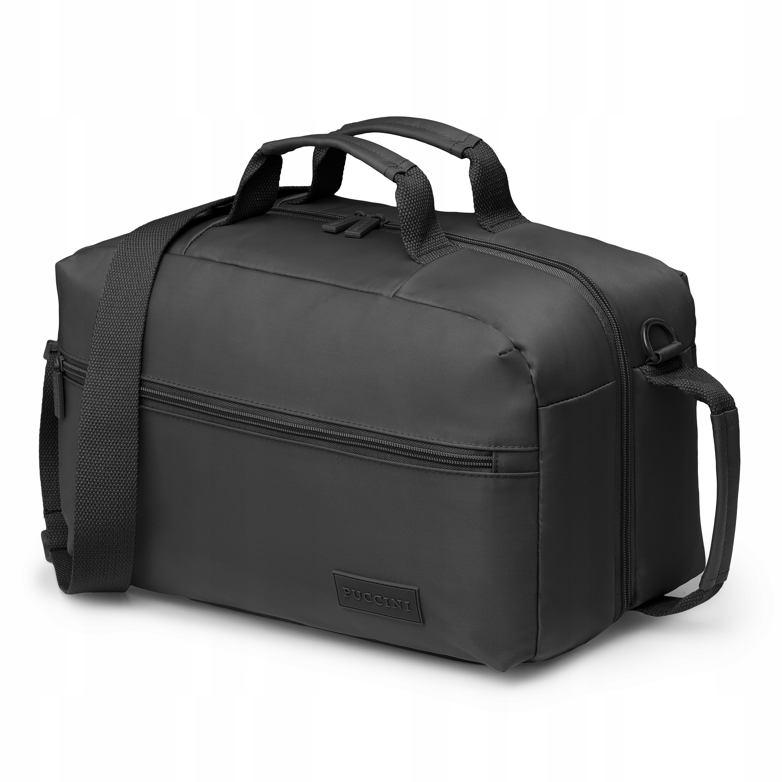 Puccini Torba Podróżna Do Samolotu Bagaż Podręczny Czarna BC50251-1