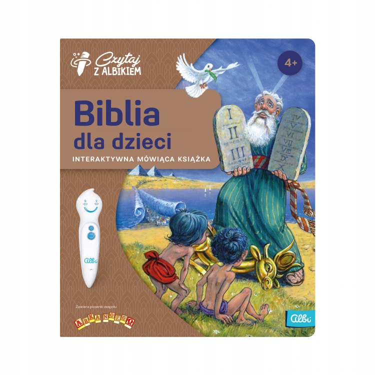 CZYTAJ Z ALBIKIEM - BIBLIA DLA DZIECI - INTERAKTYWNA MÓWIĄCA KSIĄŻKA Autor Praca zbiorowa