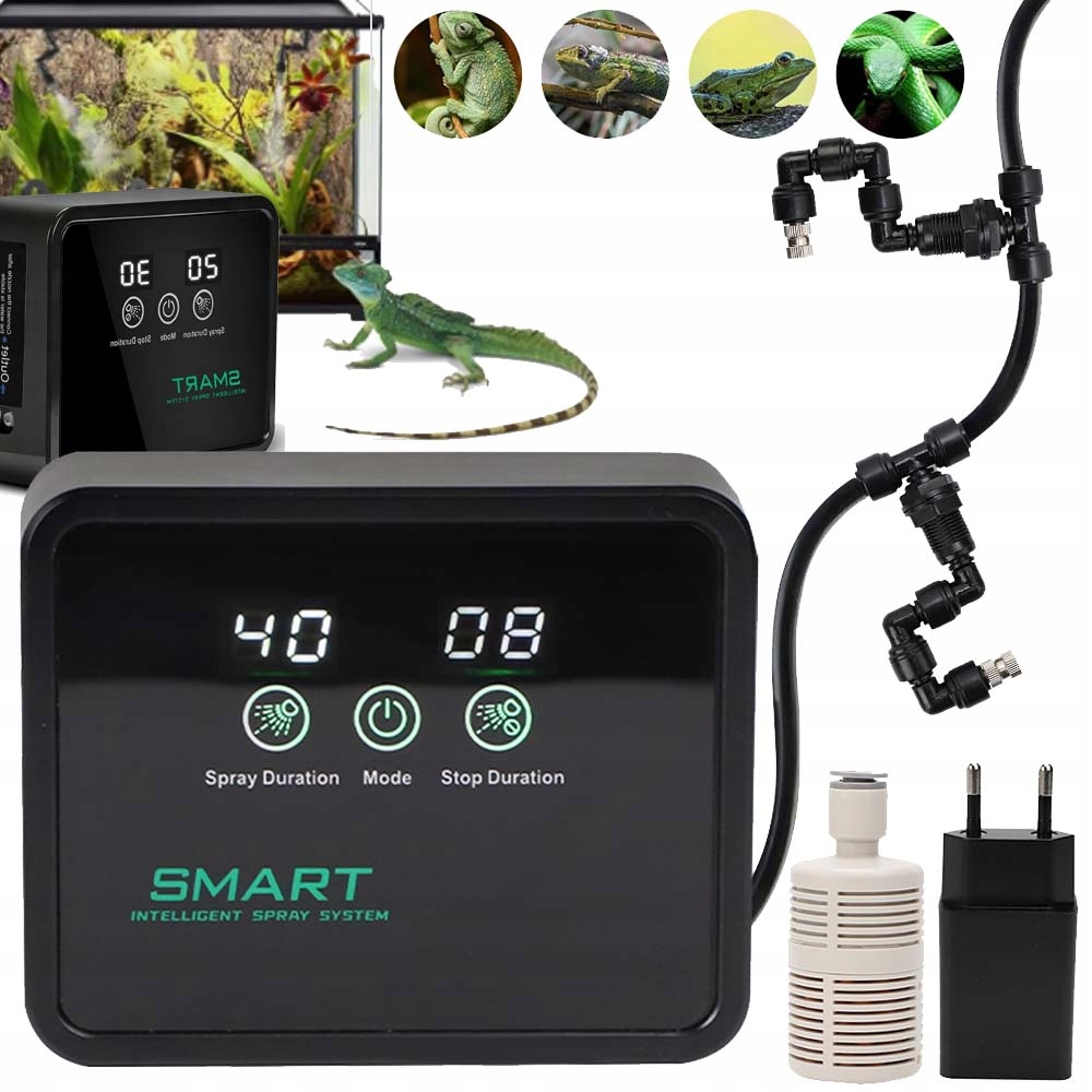 Levně Univerzální Automatický Zavlažovač Nastavitelný 360° Terrario Oasis Tropica