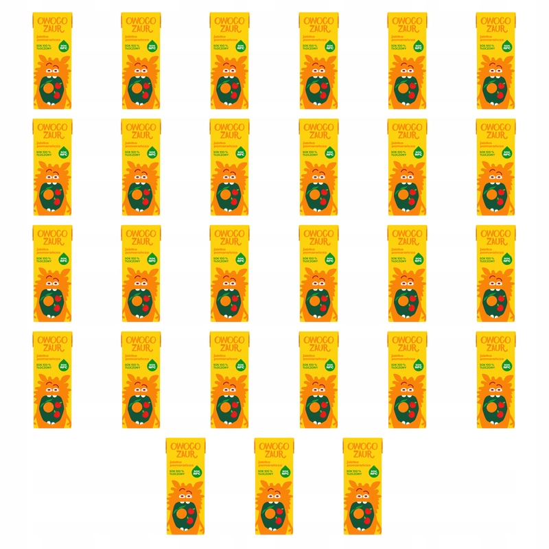 Owocozaur sok jabłko pomarańcza Nfc 200 ml X27