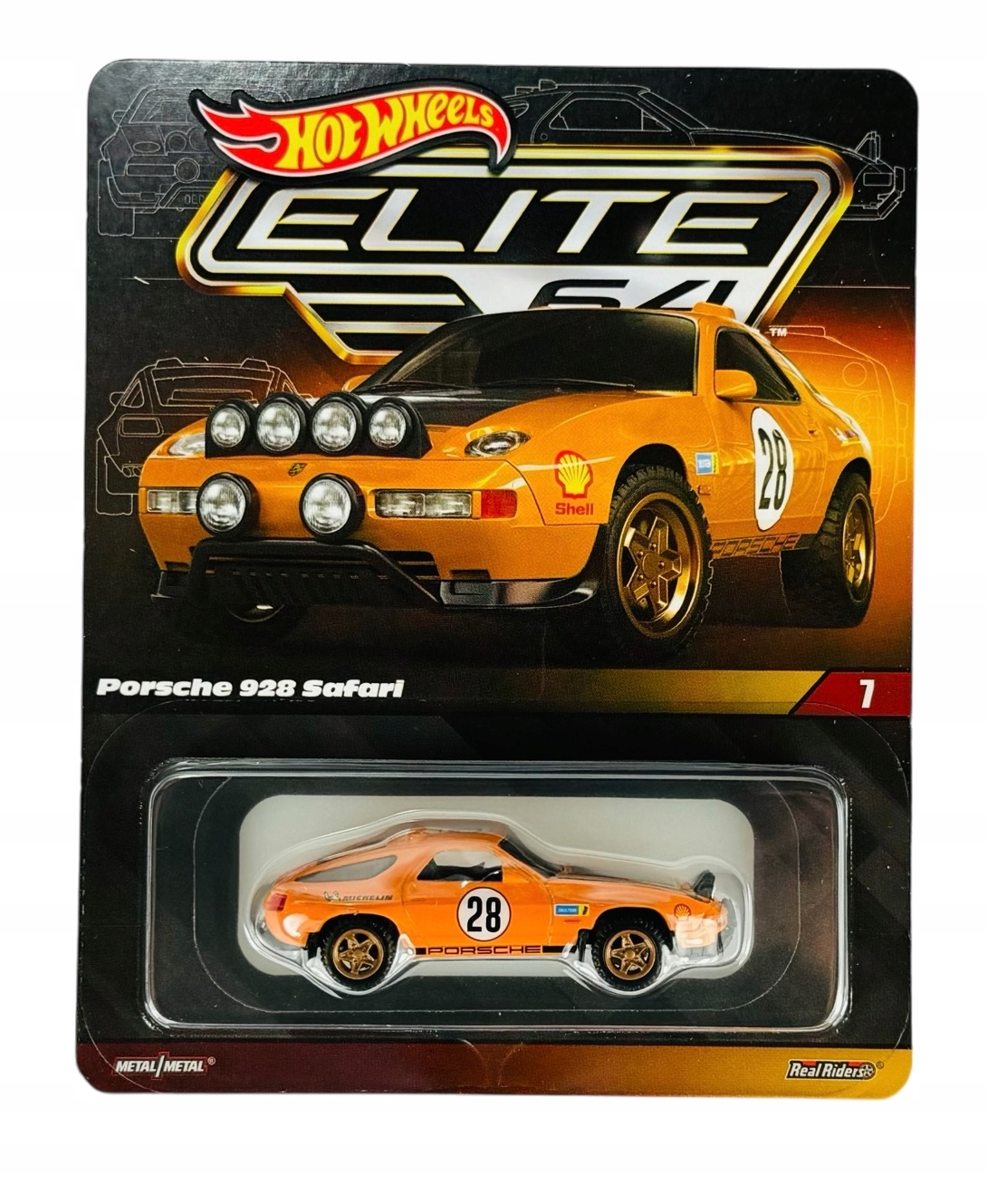 Hot Wheels Elite 64 Porsche 928 Safari HNJ58 Nový Model Sběratelský