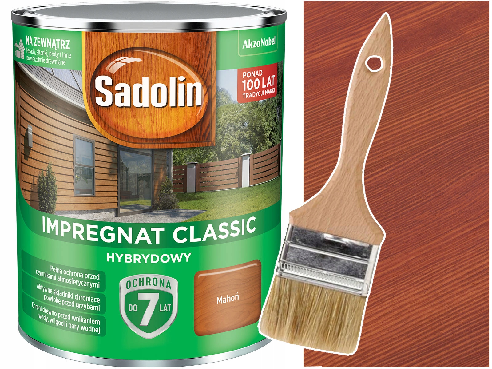 

Sadolin Classic Hybrydowy Mahoń 2,5L