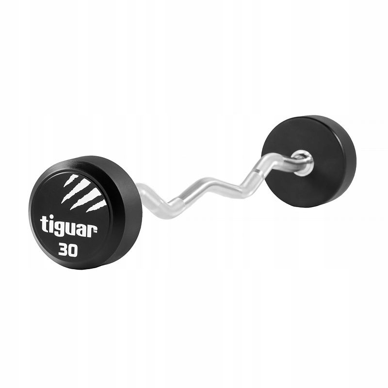 

Sztanga barbell łamany Pu 30 kg Tiguar