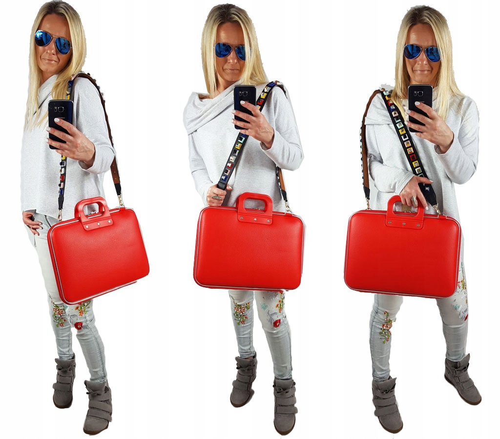 AKTÓWKA TORBA NA LAPTOPA PASEK 3D AZTECKI 13 14 15