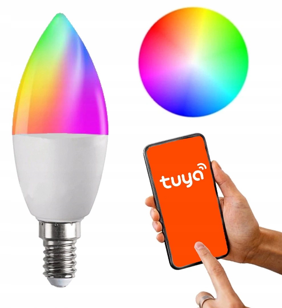 

Kanlux Inteligentna Żarówka WiFi Led Rgb Smart E14
