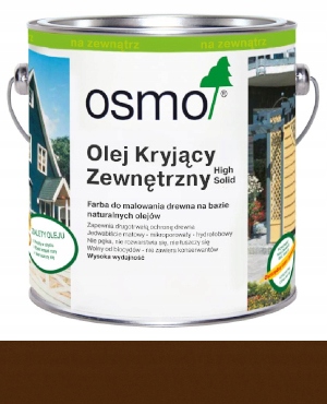 Osmo 2607 0,75L Vnější krycí olej na dřevo Hnědý Tmavý