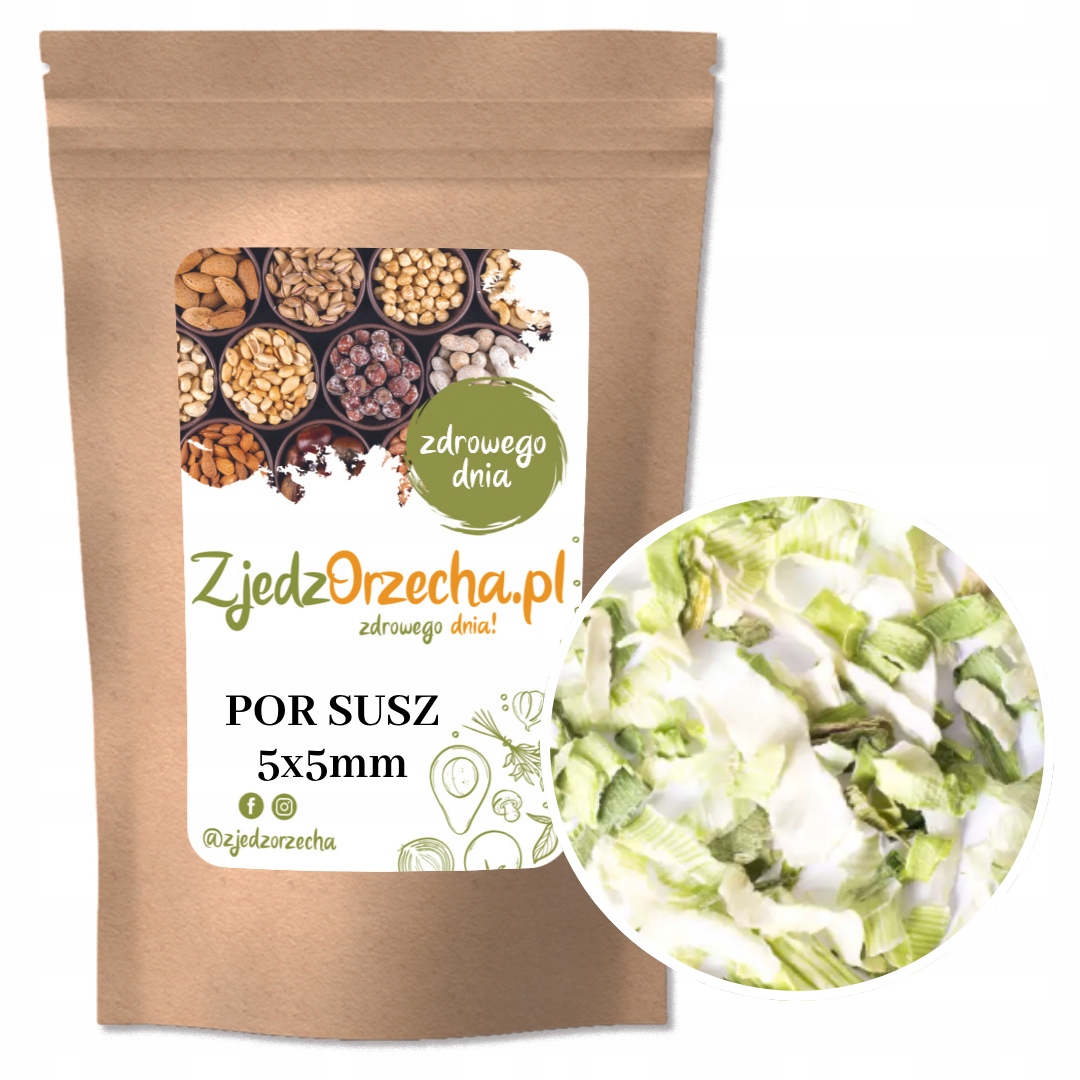 Levně Sušený Pórek 5x5mm z Číny Velkoobchod 13kg