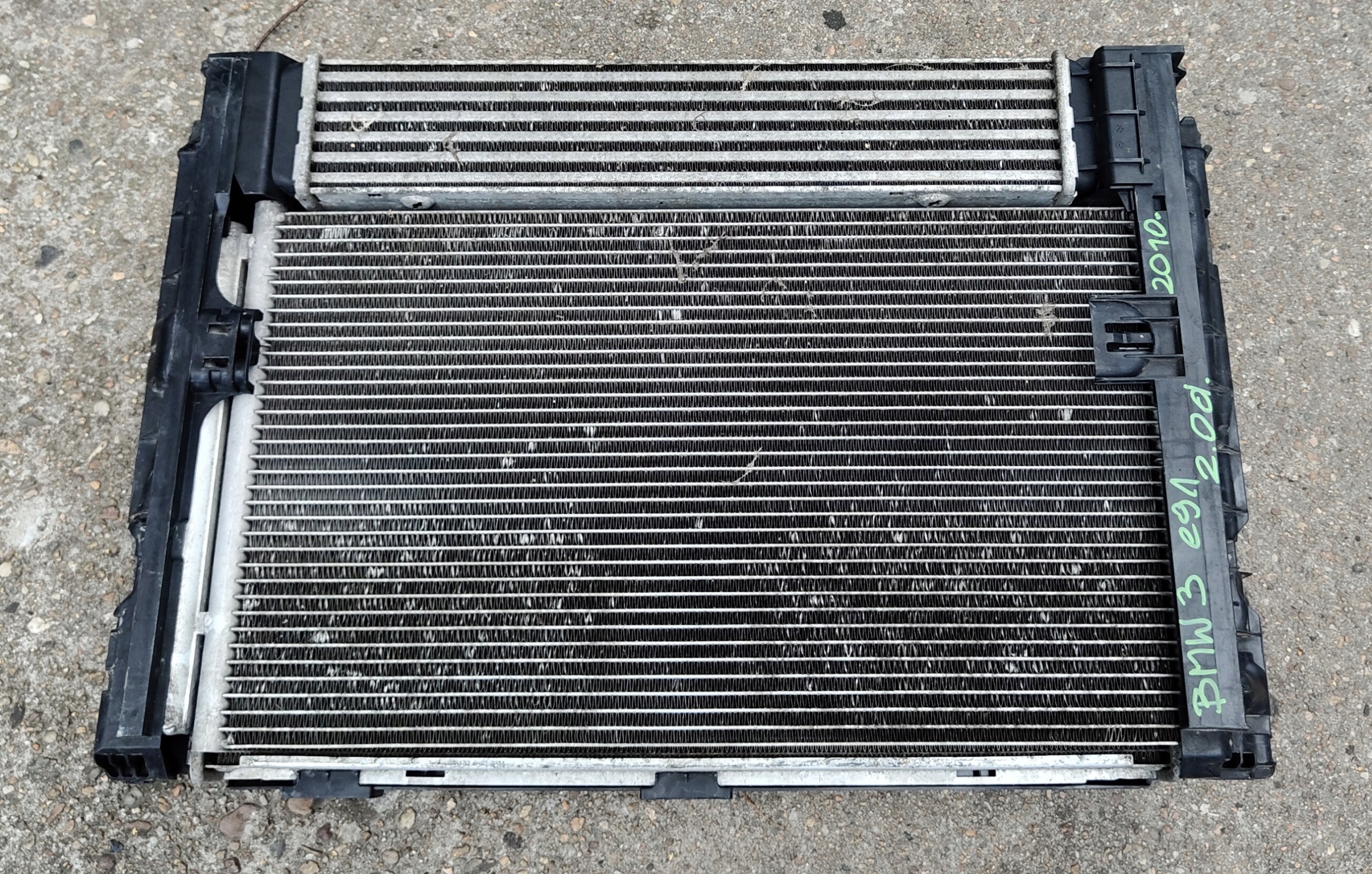 BMW E91 2.0 D 10R KOMPLET chladiče ventilátor 7801993
